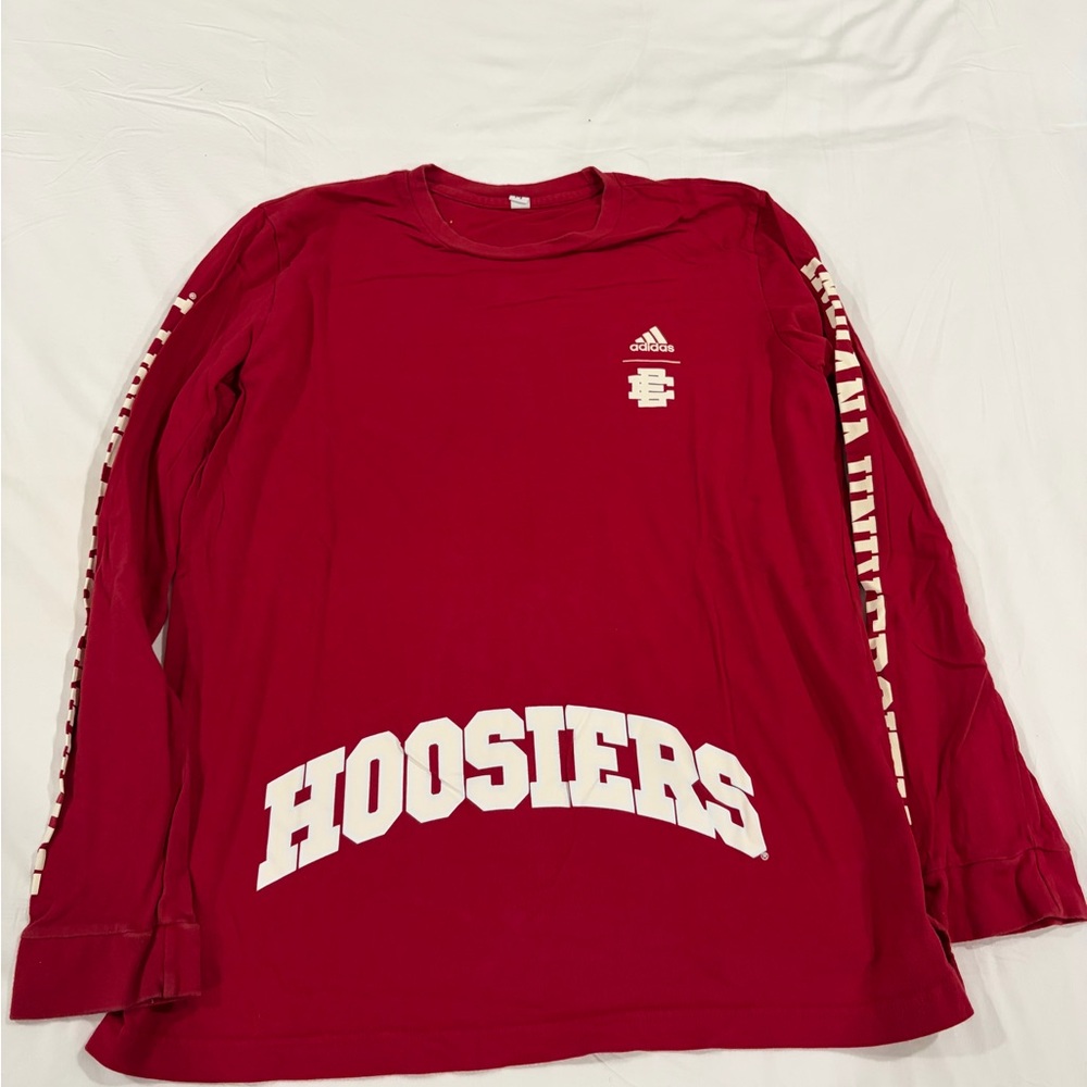 Eric Emanuel / Adidas Indiana Hoosiers Long Sleeve Shirt